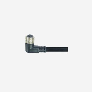 M12 8 pin açılı konnektör